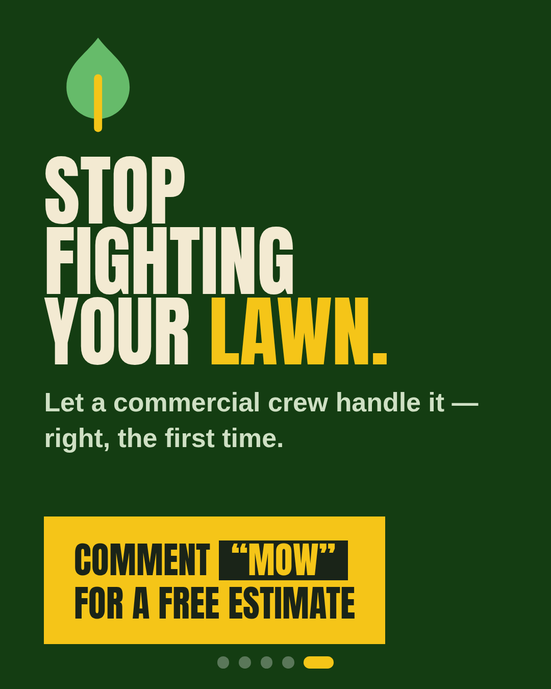 Commercial mowing — Field Hoppers